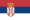 Bandera de Serbia.