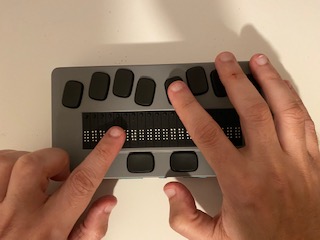 Foto de la línea Braille Chameleon 20.